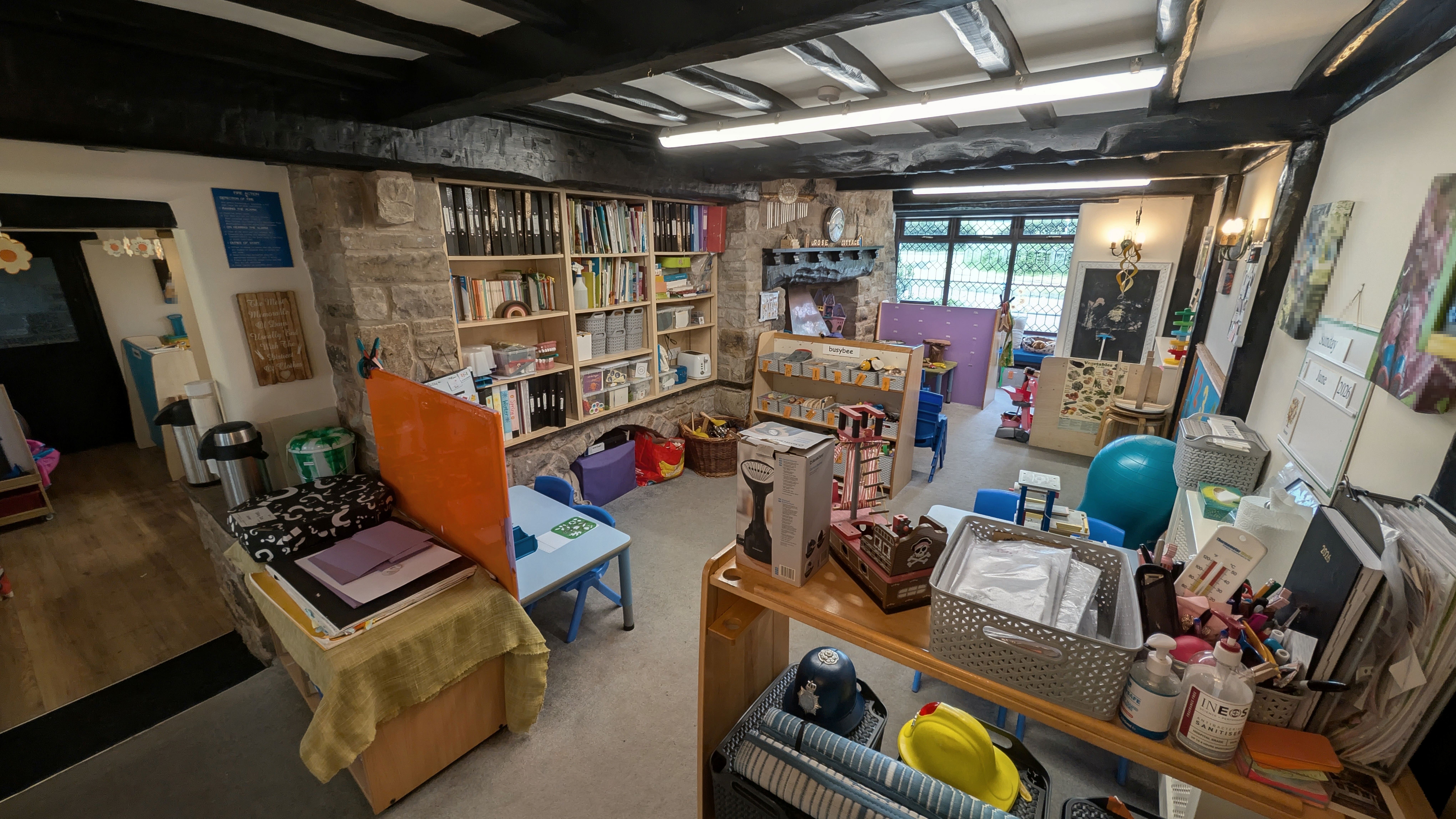 Busybee pre-school room at Rose Cottage Day Nursery
